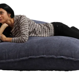 Fotoliu mare magic pillow smarald pretabil si la exterior umplut cu perle polistiren