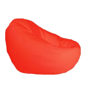 Fotoliu mare nirvana gigant neon orange pretabil si la exterior umplut cu perle polistiren