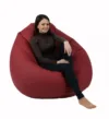 Fotoliu mare nirvana gigant wine umplut cu perle polistiren beanbag para marca Pufrelax