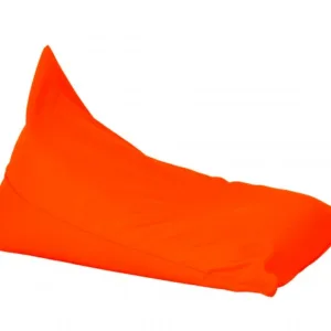 Fotoliu mediu kudos panama orange pretabil si la exterior umplut cu perle polistiren