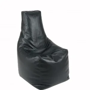 Fotoliu mediu sunlounger back 2 black umplut cu perle polistiren marca Pufrelax