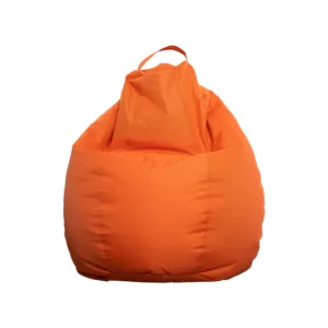 Fotoliu puf Bean bag orange XL cu husa interioara