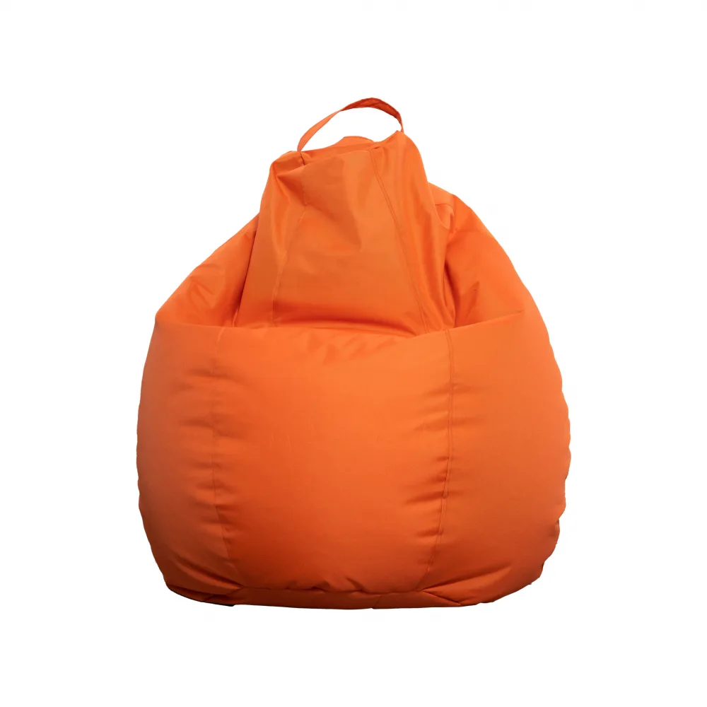 Fotoliu puf Bean bag orange XL cu husa interioara