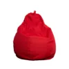 Fotoliu puf Bean bag red XL cu husa interioara