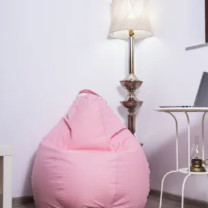 Fotoliu puf Bean bag roz XXL fara husa interioara