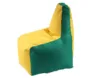 Fotoliu puf tip scaun pentru copii 2-8 ani sunlounger junior panama nature umplut cu perle polistiren