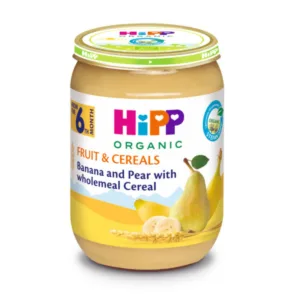 Fruct cereale-banane pere cu cereale integrale Hipp