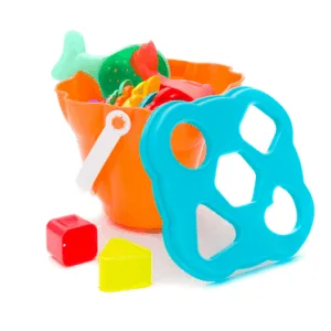 Galeata cu capac si 15 piese de joaca 18 luni+ Fillikid