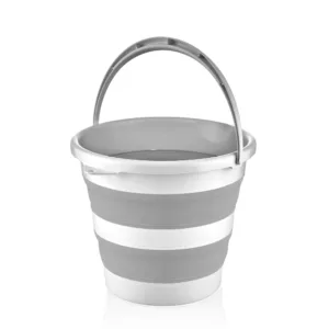 Galeata pliabila BabyJem Grey pentru baie