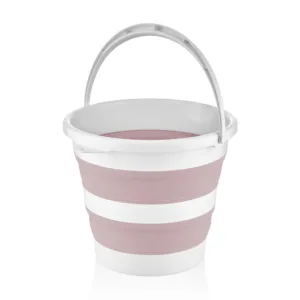Galeata pliabila BabyJem Pink pentru baie