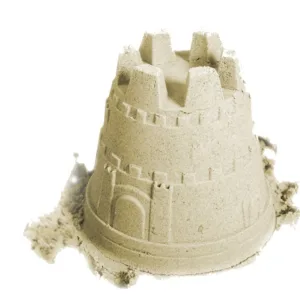 Galetusa portocalie pentru castel din nisip