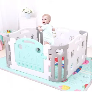 Gardulet loc de joaca Nichiduta Garden Mini Playground BlueGrey cu Margini rotunjite