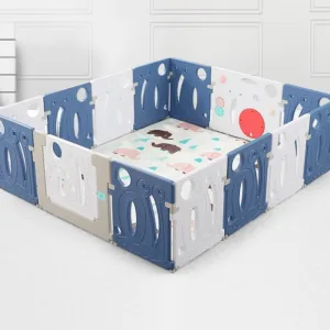 Gardulet loc de joaca NIchiduta Garden Snail NavyWhite pliabil