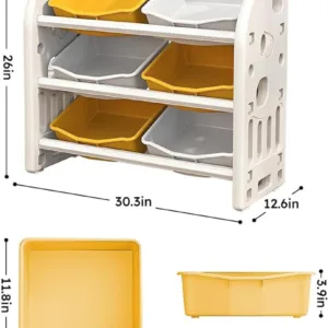 Gardulet loc de joaca Nichiduta Garden Duck Yellow 160X160cm