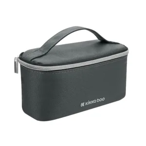 Geanta alimentara Kikka Boo Foody 2025 19 x 10 x 7 cm Dark Grey Silver