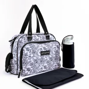 Geanta de infasat Baby On Board Simply Roses