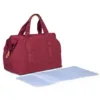 Geanta de infasat Childhome Mommy Bag Signature Urban burgundy
