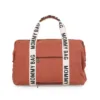 Geanta de infasat Childhome Mommy Bag Signature ruginiu