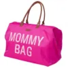 Geanta de infasat Childhome mommy bag pop pink