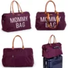 Geanta de infasat Mommy Bag visiniu Childhome