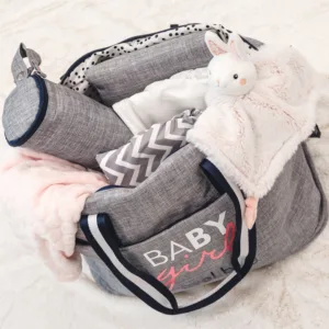 Geanta de infasat duffle Baby On Board Baby Girl