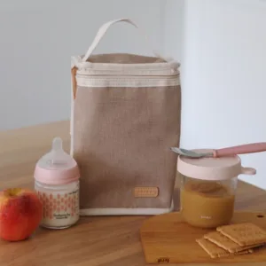 Geanta izoterma Beaba Eco Heather Gazelle