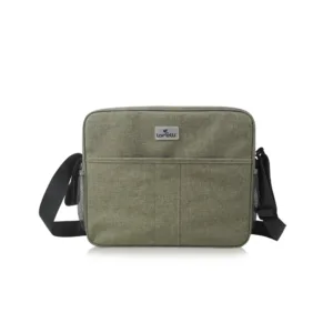Geanta pentru accesoriile bebelusului compartimentata beige