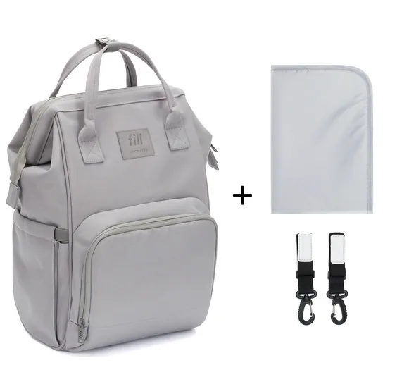 Geanta rucsac Fillikid Barcelona Stone Grey