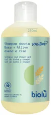 Gel de dus - sampon Sensitive bio 250ml Biolu