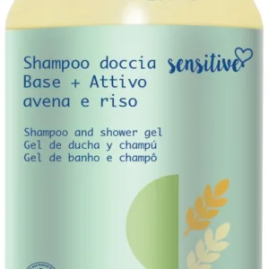Gel de dus - sampon Sensitive bio 250ml Biolu