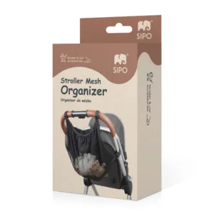 Gentuta multifunctionala Sipo Negru pentru manerul caruciorului