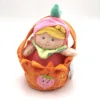 Gentuta portocalie cu papusa din plus 23 cm