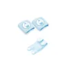 Genunchiere de protectie pentru bebelusi Cupcake Blue