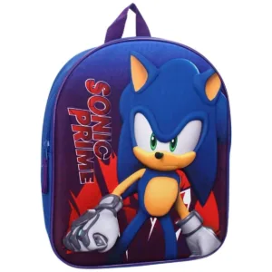 Ghiozdan 3D pentru gradinita Vadobag Sonic Prime Simply Special 32 x 26 x 11 cm