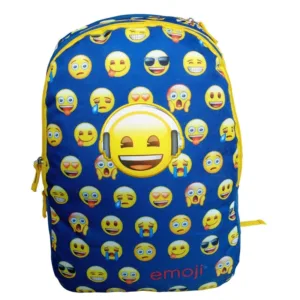 Ghiozdan casual Emoji bleu