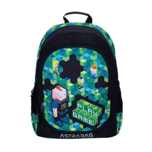 Ghiozdan cu 3 compartimente