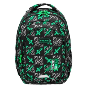 Ghiozdan cu 3 compartimente