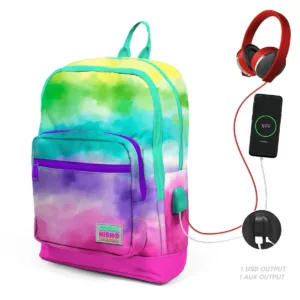 Ghiozdan cu 4 compartimente