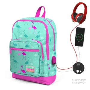 Ghiozdan cu 4 compartimente