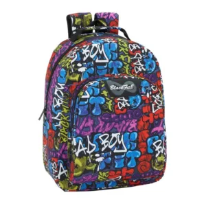 Ghiozdan cu baza cauciucata Blackfit8 Bad Boy