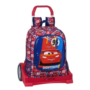 Ghiozdan cu troler Evolution Cars Racing Block