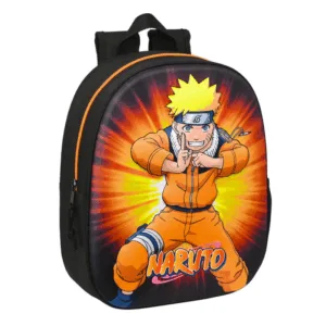 Ghiozdan gradinita Naruto 3D 27x10x32 cm