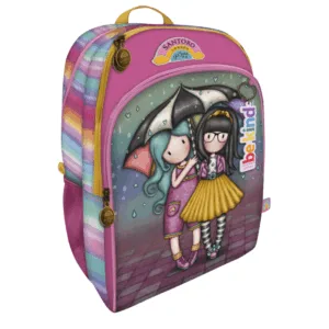 Ghiozdan scoala Gorjuss Be Kind To Each Other 43.5 cm