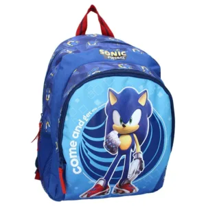 Ghiozdan scoala Vadobag Sonic Supreme Power 4 compartimente 33x38x12 cm