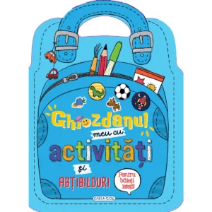 Ghiozdanul meu cu activitati si abtibilduri