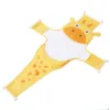 Hamac cadita Little Mom Bathnet Yellow Girafe moale