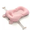 Hamac cadita pentru copii Little Mom Bear Bath cushion Pink design ergonomic cu centuri de fixare