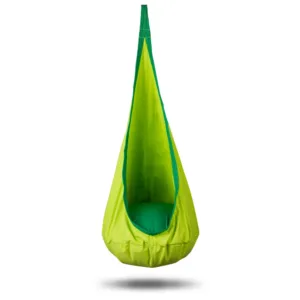 Hamac tip Cocoon pentru copii 140 x 55 cm Neo-Sport Cocoon Green