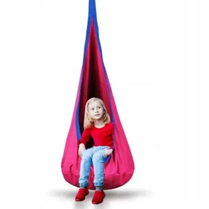 Hamac tip Cocoon pentru copii 140 x 55 cm Neo-Sport Cocoon Pink