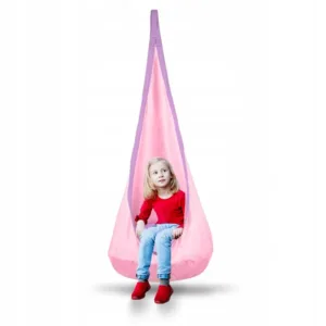 Hamac tip Cocoon pentru copii 140 x 55 cm Neo-Sport Cocoon Roz deschis